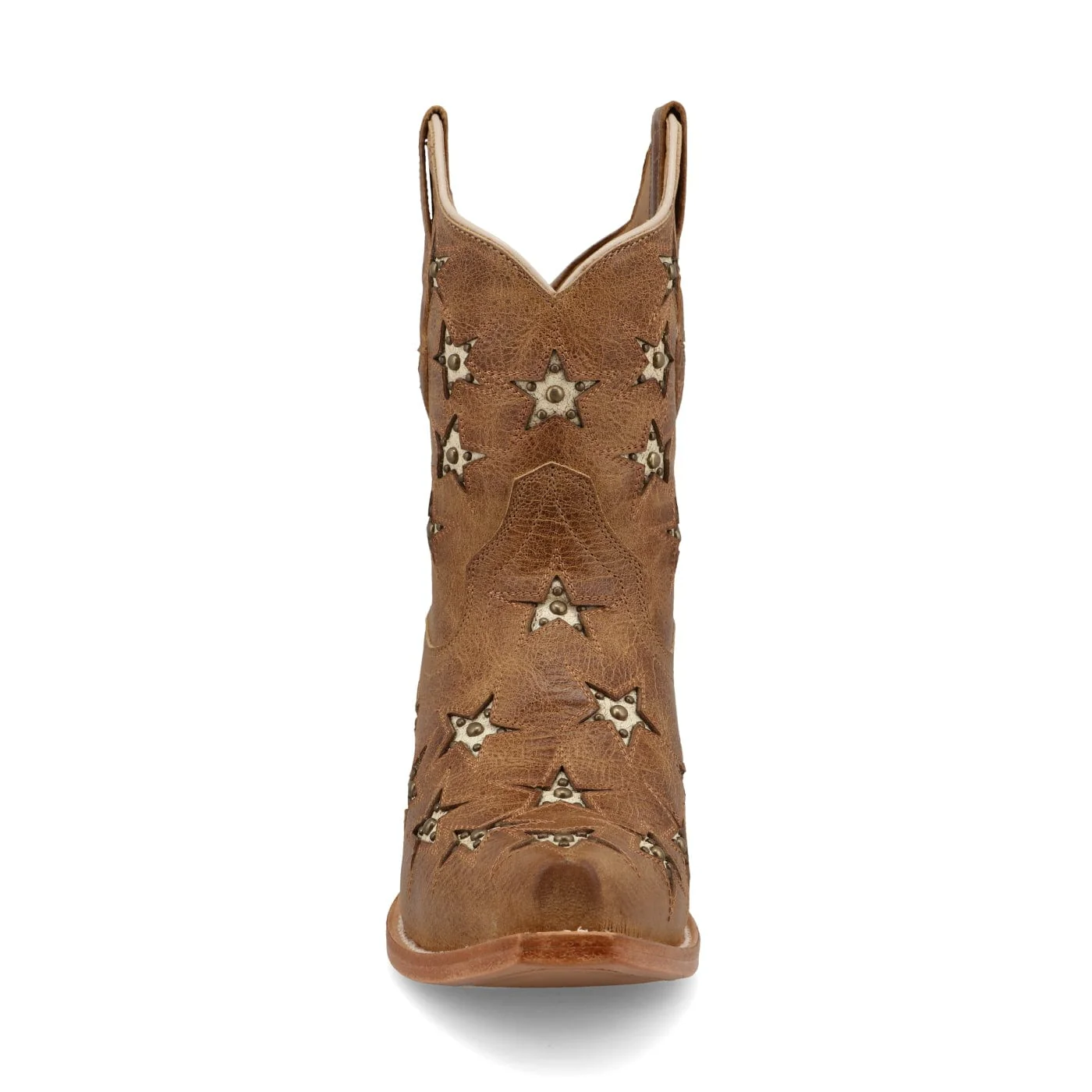 Black Star Women's Marfa Caramel Booties WBSN030 - Image 5