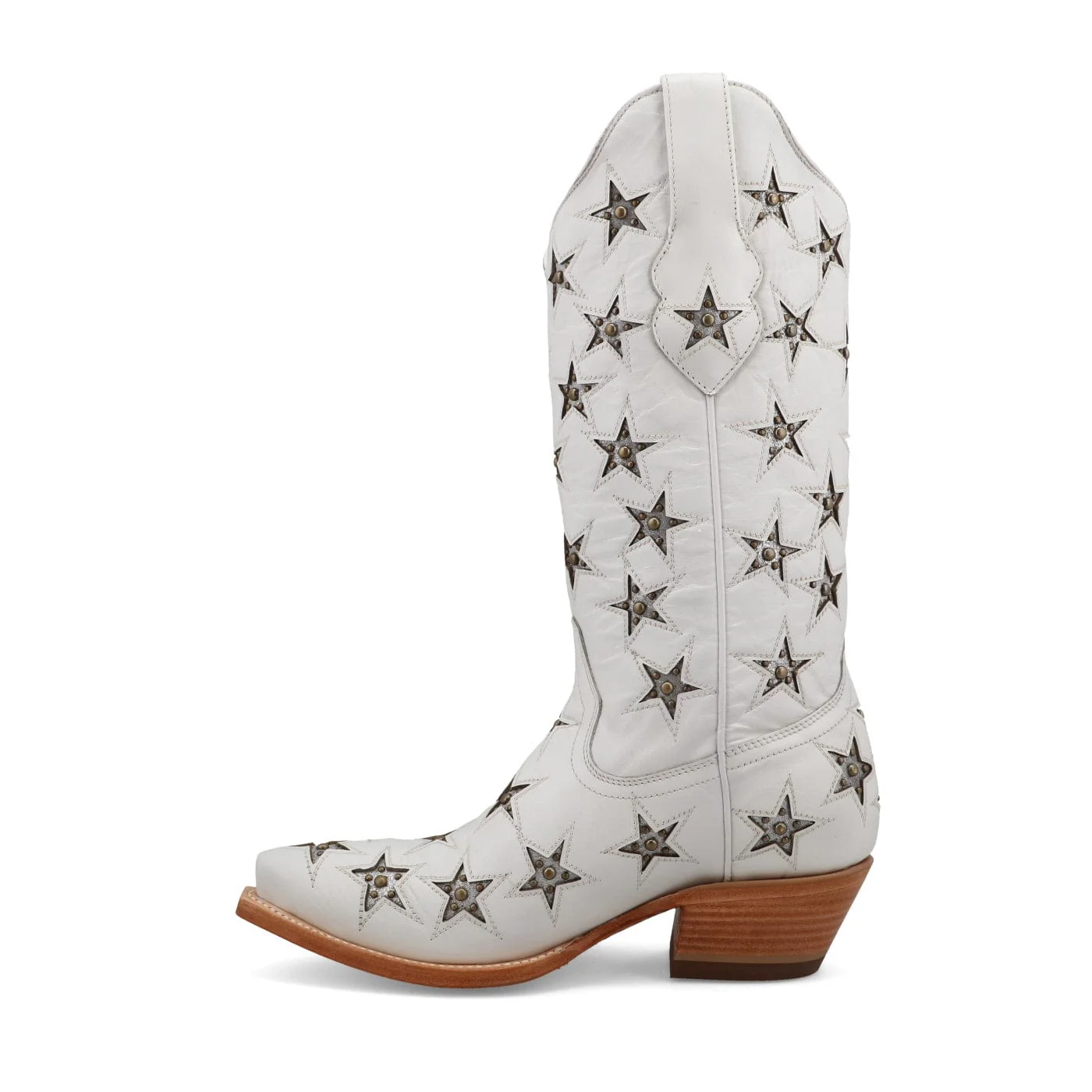 Black Star Women's Marfa Ice & Silver Cowboy Boots WBSN036 - Image 2