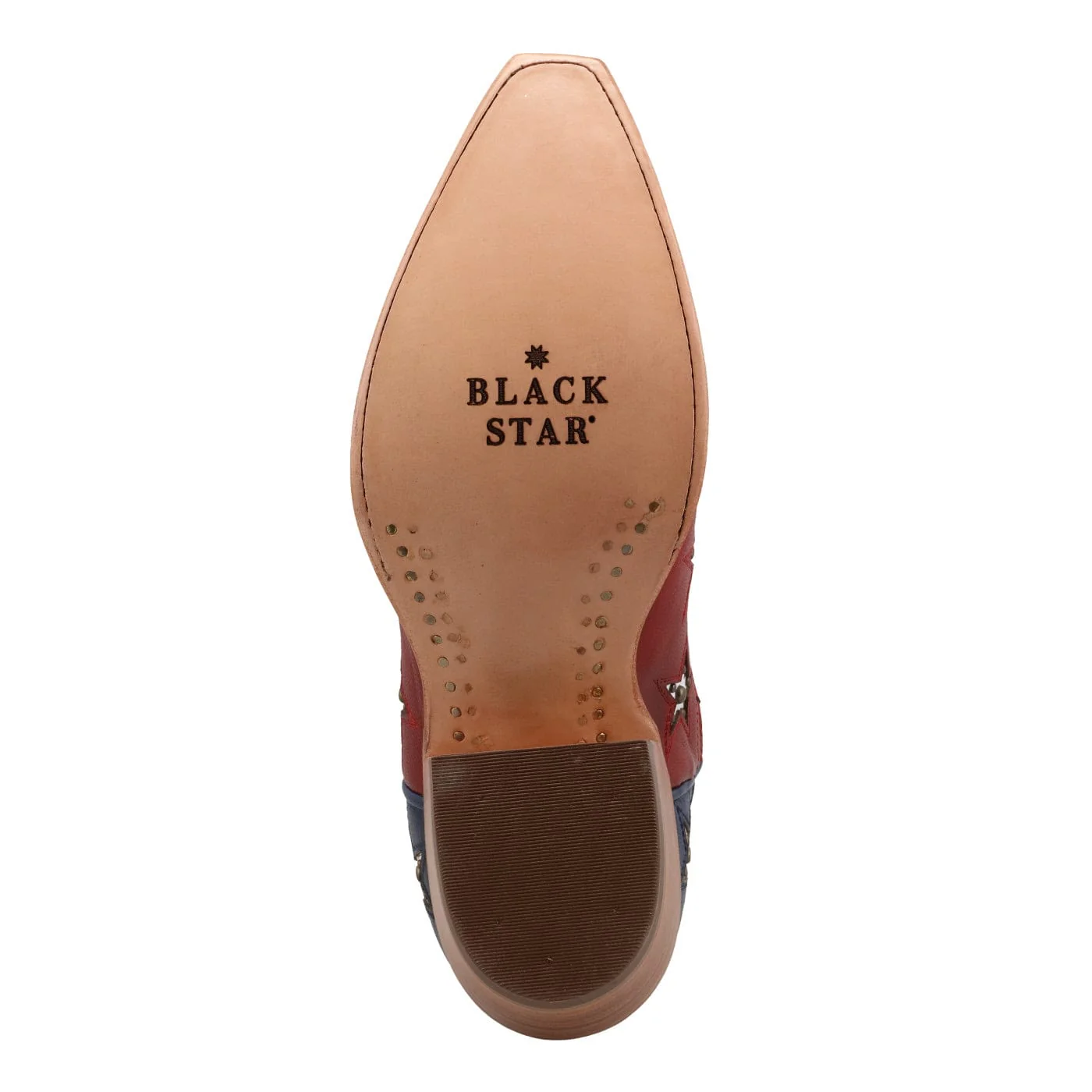 Black Star Women's Marfa Red White & Blue Western Boots WBSN026 - Image 3