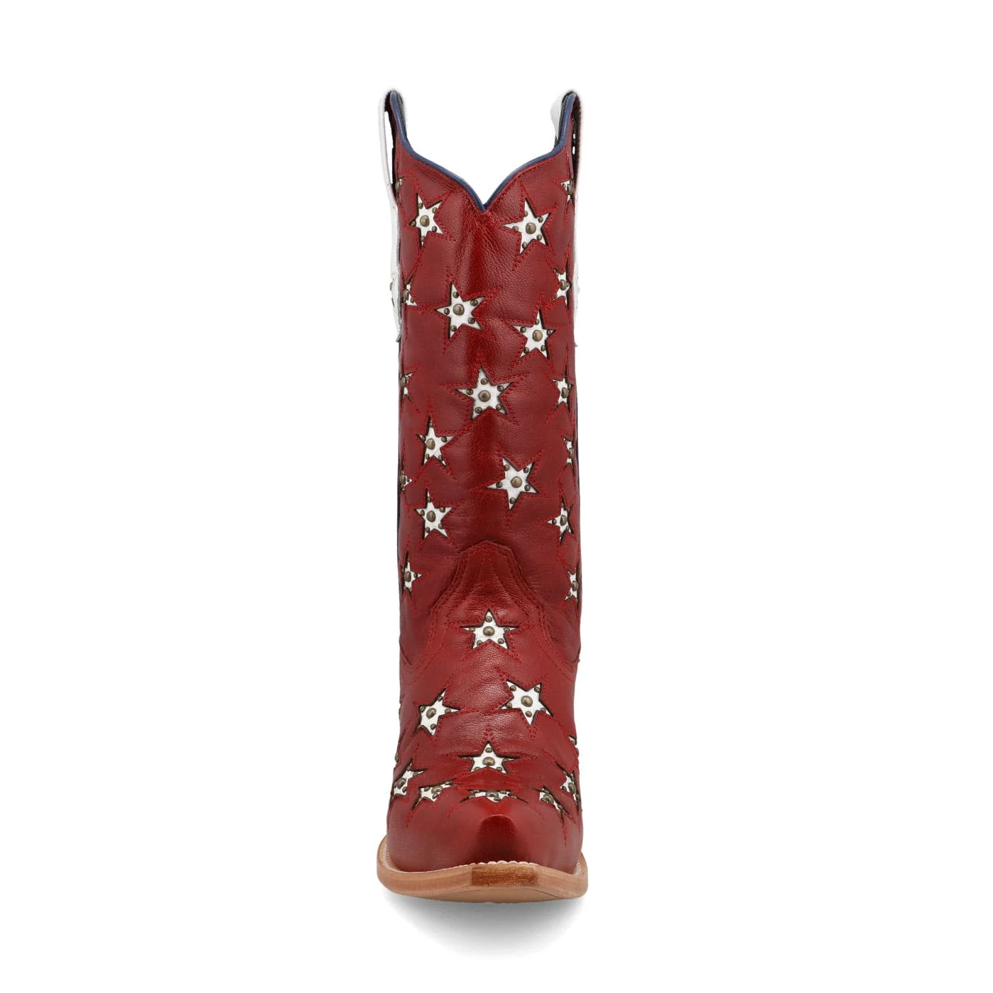 Black Star Women's Marfa Red White & Blue Western Boots WBSN026 - Image 5