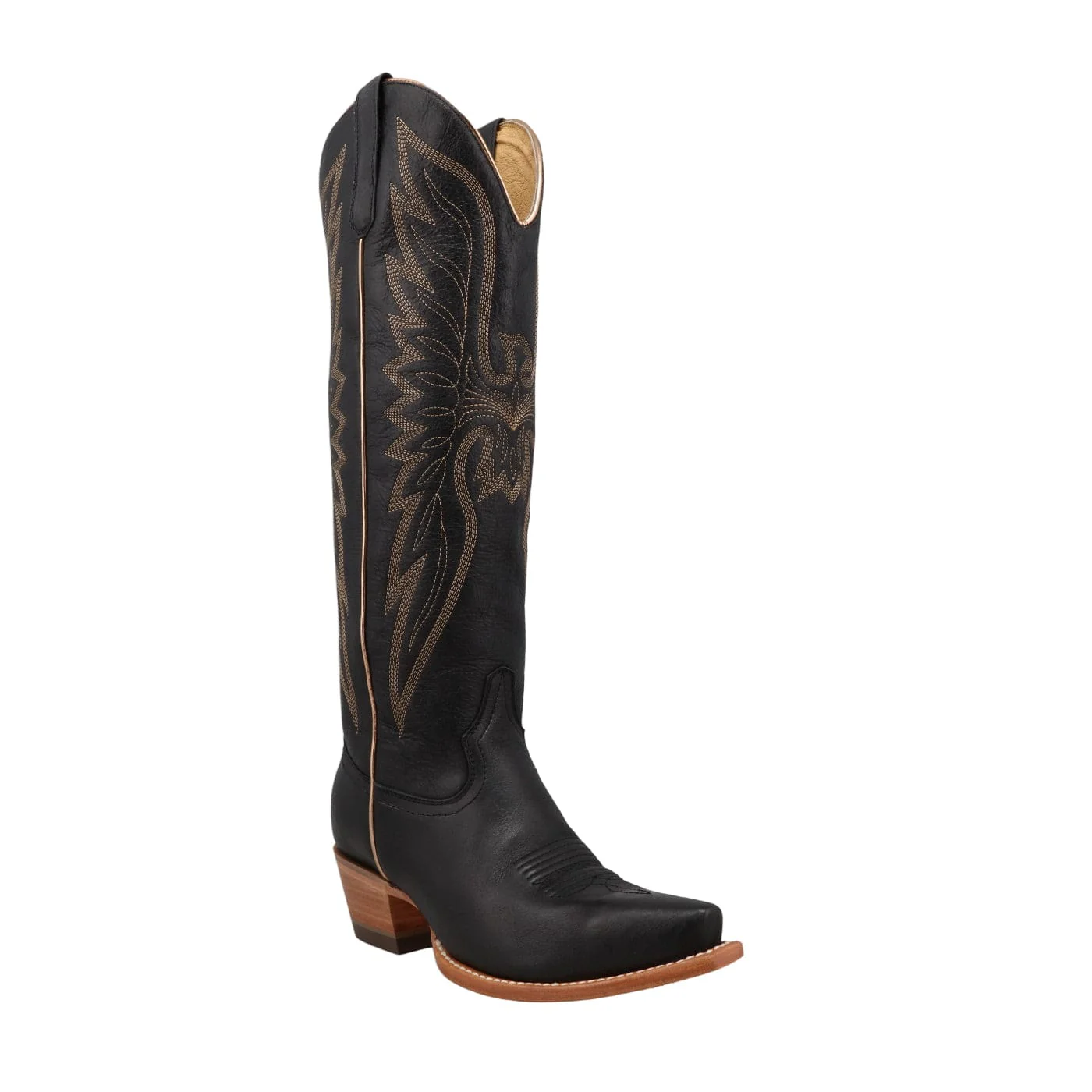 Black Star Women's Midnight & Copper Isabel Tall Western Boots WBSN044
