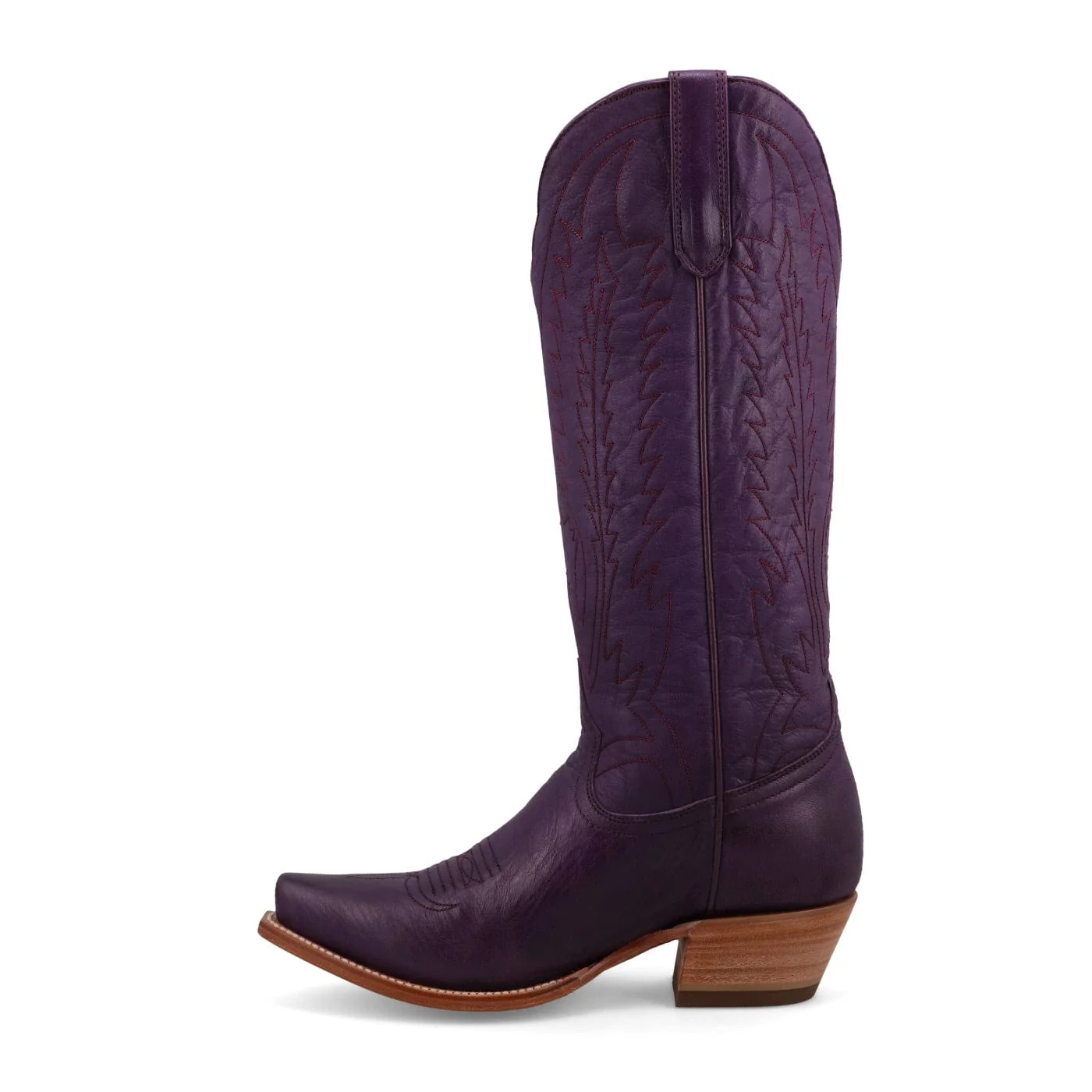 Black Star Women's Victoria Plum Cowgirl Boots WBSN037 - Image 2