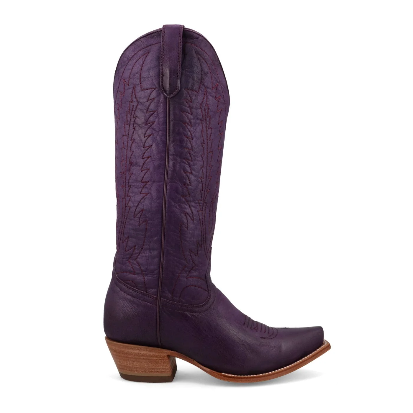 Black Star Women's Victoria Plum Cowgirl Boots WBSN037 - Image 4