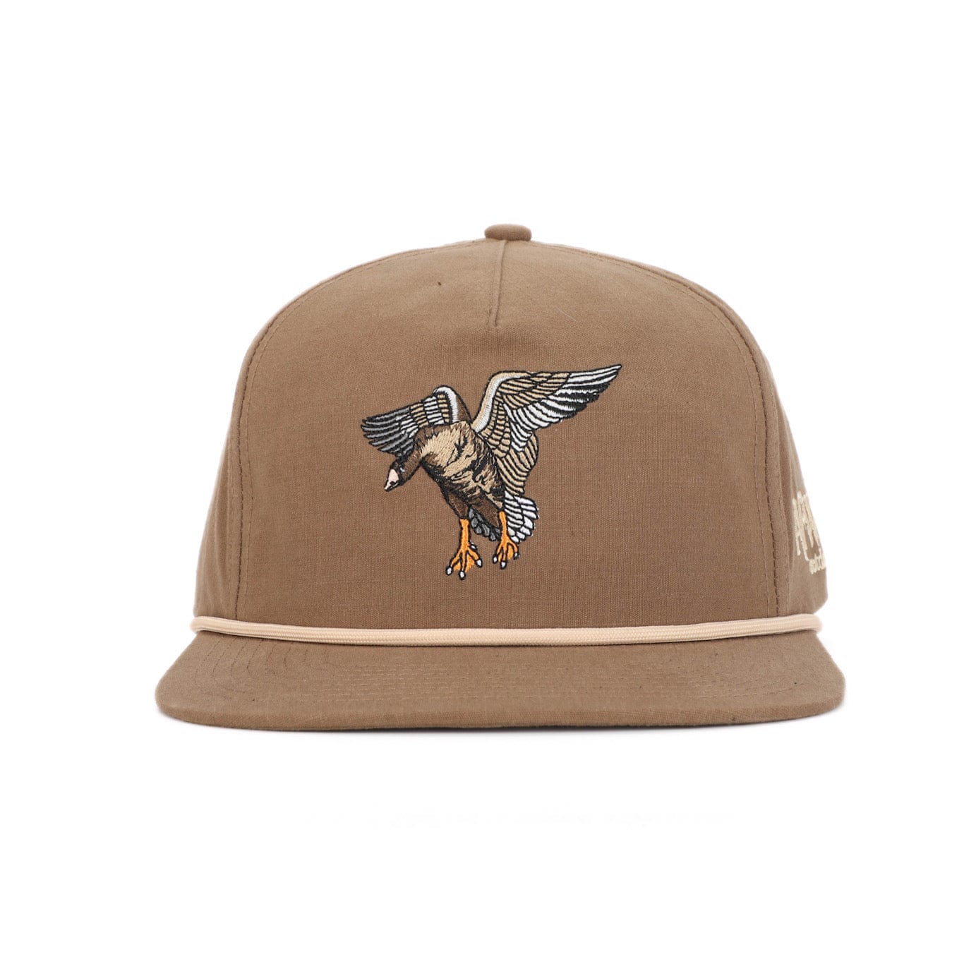 Brown w/ Tan Rope Specklebelly RipStop Hat - Image 2