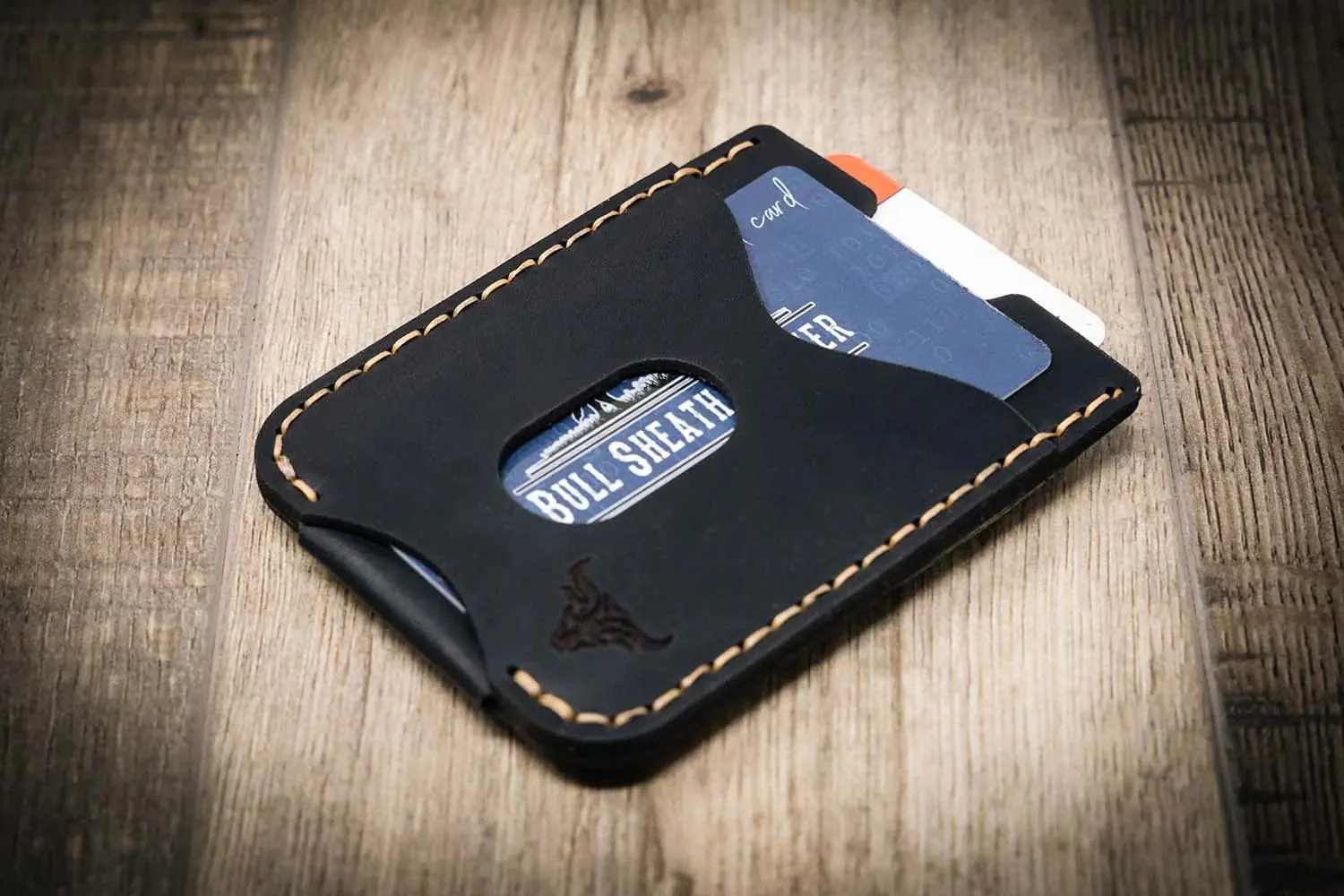 Bull Sheath Leather Men's The Keller Money Clip - Image 9