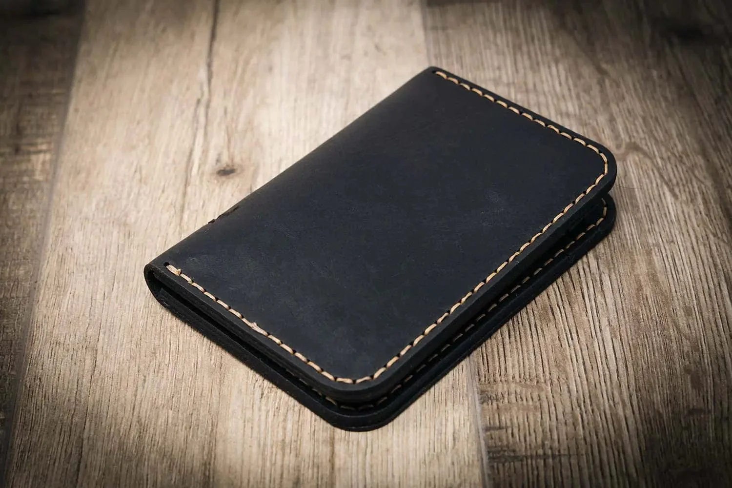 Bull Sheath Leather Men's The Tyler Vertical Wallet - Image 16