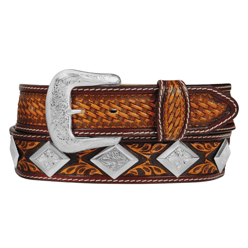 Tony Lama Men's Buscadero Brown Belt C42774