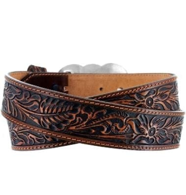 Tony Lama Women's Bandit Queen Brown Belt C51155 - Image 2