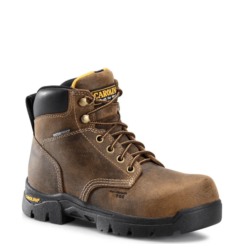 Carolina Women's Circuit Dark Brown Waterproof Composite Toe Work Boots CA1626