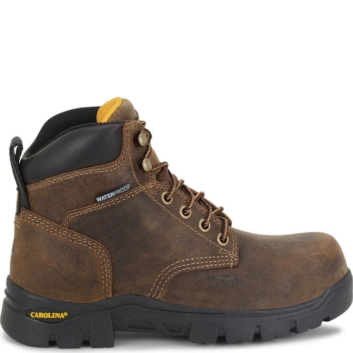 Carolina Women's Circuit Dark Brown Waterproof Composite Toe Work Boots CA1626 - Image 2