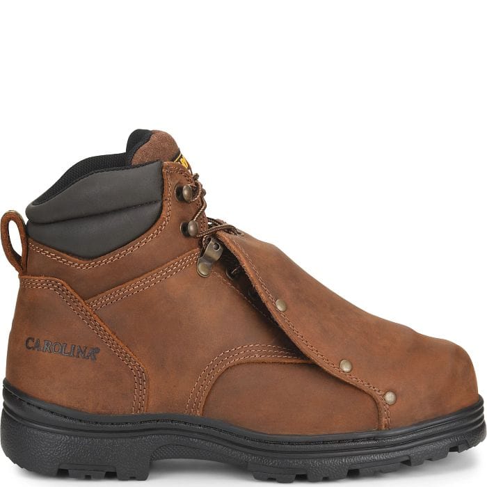 Carolina Men's Foreman Brown Met Guard Steel Toe Work Boots CA3630 - Image 2