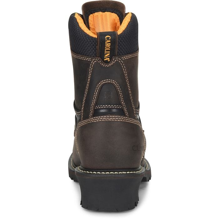 Carolina Men's Timber Brown Waterproof Composite Toe Logger Boots CA6921 - Image 6