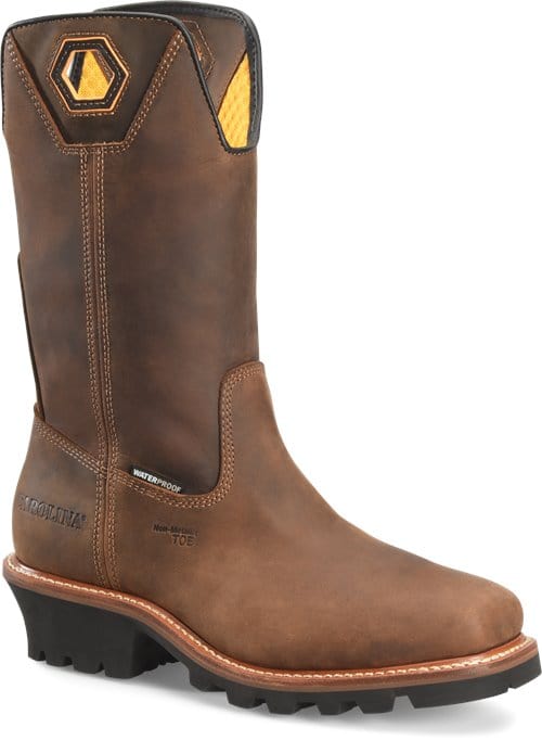 Carolina Men's Coppice Wellington 12" Waterproof Comp Square Toe Logger Work Boots CA9833