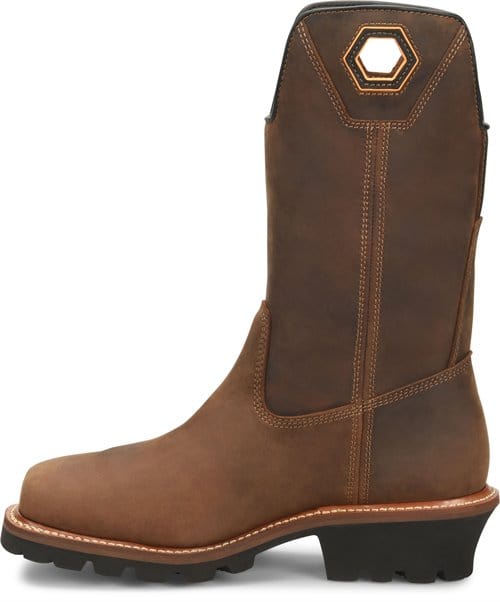 Carolina Men's Coppice Wellington 12" Waterproof Comp Square Toe Logger Work Boots CA9833 - Image 3