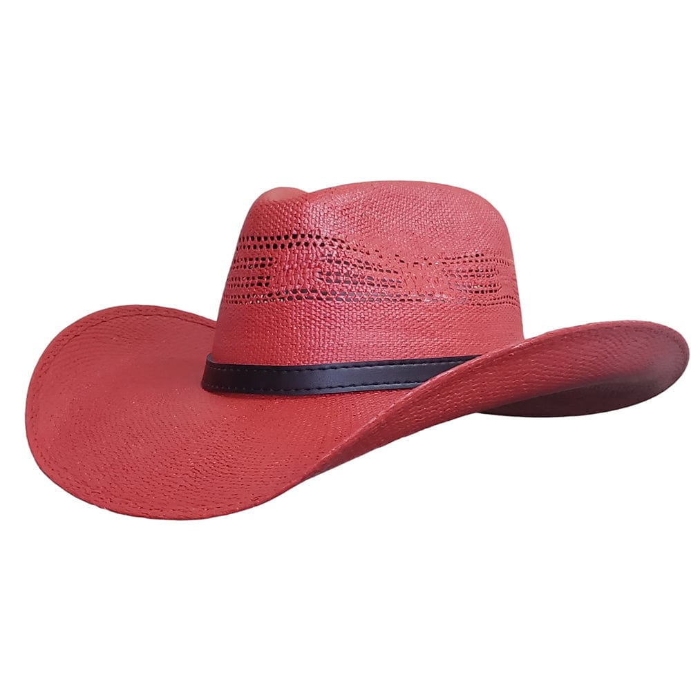 Gone Country Cabo Red - Straw Bangora Cowboy Hat