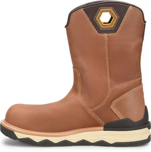 Carolina Men's 10" Waterproof Comp Toe Wedge Ranch Wellington Work Boots CA7833 - Image 3