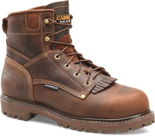 Carolina Men's 6" Waterproof Composite Toe Grizzly Work Boots CA7528