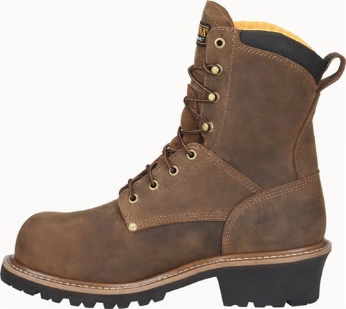 Carolina MENS 8" Poplar Waterproof Logger Work Boots CA9052 - Image 4