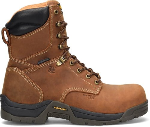 Carolina Men's 8" Waterproof Broad Composite Toe Work Boots CA8520 - Image 2