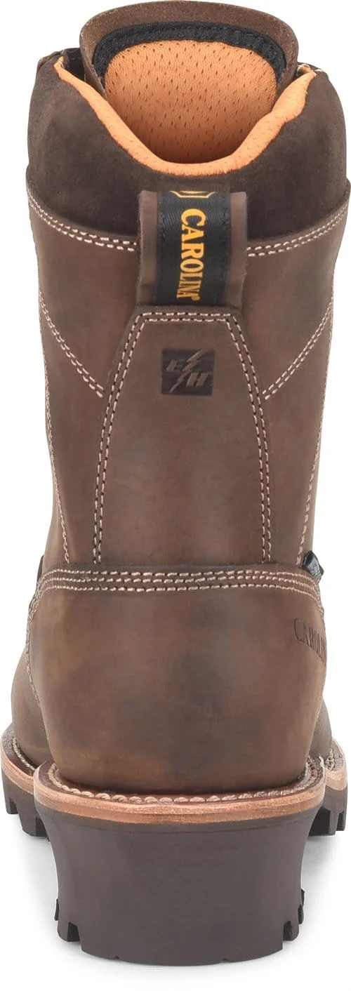 Carolina Men's 8" Waterproof Composite Lace to Toe Logger Work Boots CA7522 - Image 3