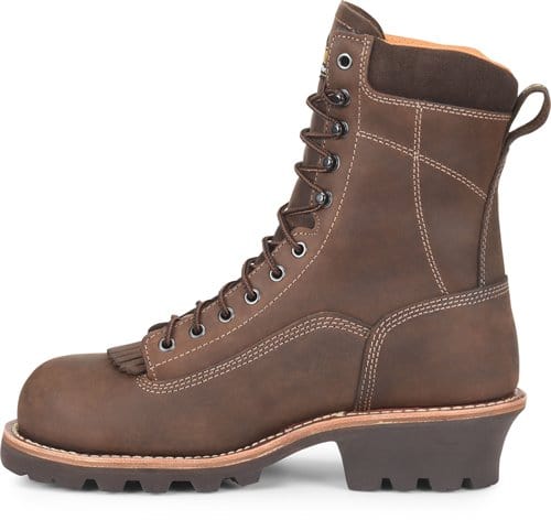 Carolina Men's 8" Waterproof Composite Lace to Toe Logger Work Boots CA7522 - Image 4