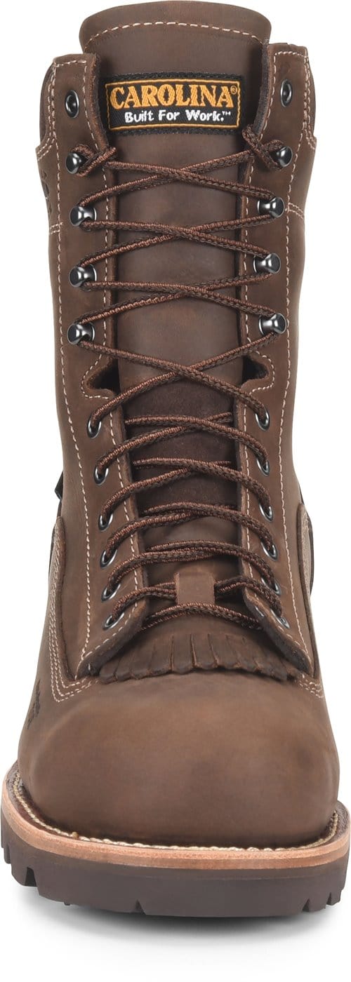 Carolina Men's 8" Waterproof Composite Lace to Toe Logger Work Boots CA7522 - Image 6
