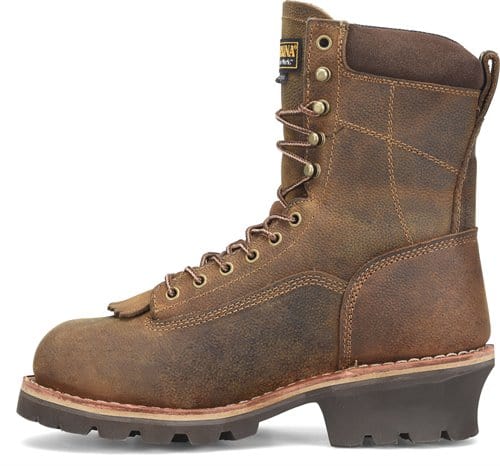 Carolina Men's 8" Waterproof Insulated Composite Lace to Toe Logger Work Boots CA7521 - Image 4