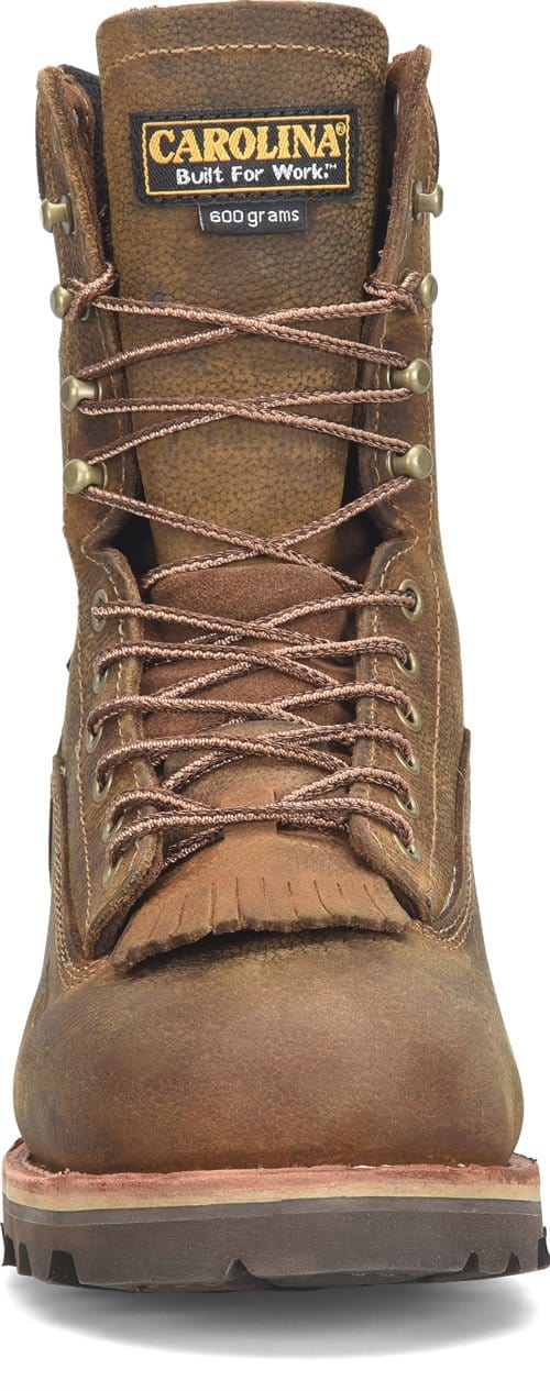Carolina Men's 8" Waterproof Insulated Composite Lace to Toe Logger Work Boots CA7521 - Image 6