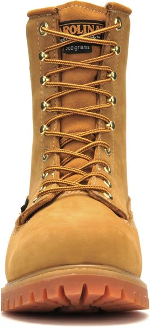 Carolina Men's 8" Waterproof Journeyman Wheat Work Boots CA7145 - Image 6