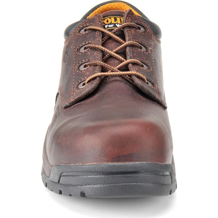 Carolina Men's Braze Dark Brown Composite Toe Light Duty Work Shoes CA1520 - Image 5
