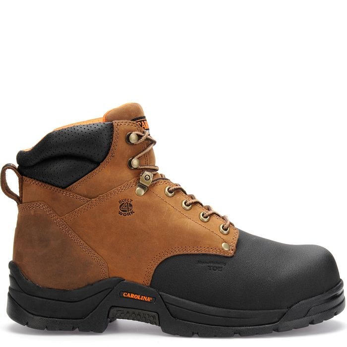 Carolina Men's Bruno Internal Metguard Brown Heavy Duty Composite Toe Work Boots CA5582 - Image 2