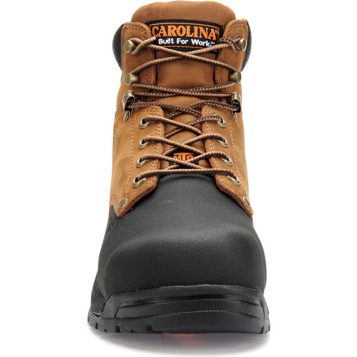 Carolina Men's Bruno Internal Metguard Brown Heavy Duty Composite Toe Work Boots CA5582 - Image 5
