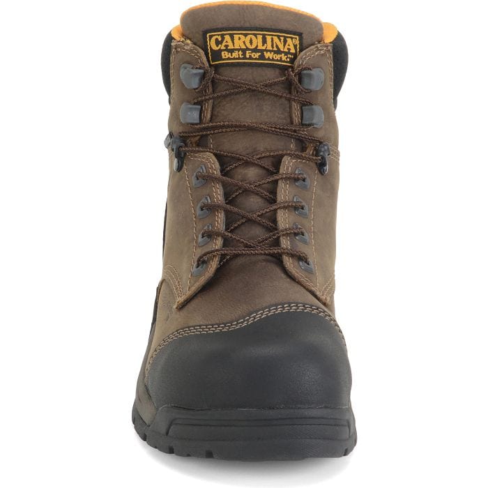 Carolina Men's Bruno Lo Dark Brown Waterproof Carbon Composite Toe Work Boots CA5522 - Image 5