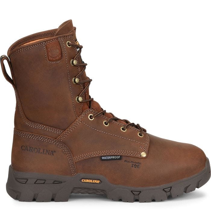 Carolina Men's Buster Brown Waterproof Composite Toe Work Boots CA9582 - Image 2