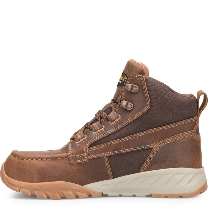 Carolina Men's Challenge Brown Waterproof Composite Toe Hiker Boots CA5593 - Image 3