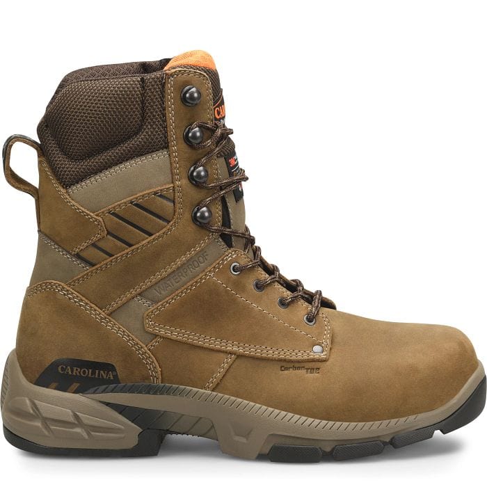 Carolina Men's Duke Brown Insulated Waterproof Carbon Composite Toe Work Boots CA5547 - Image 2
