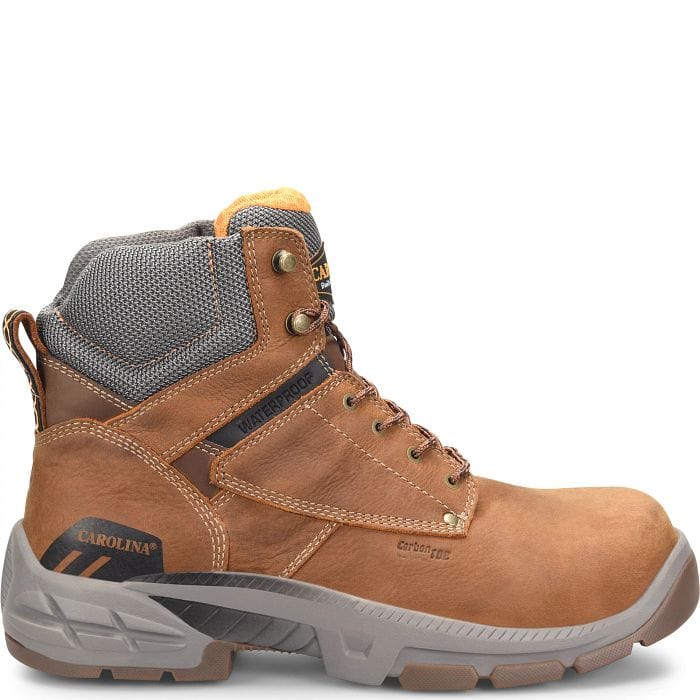 Carolina Men's Duke Brown Waterproof Composite Toe Work Boots CA5540 - Image 2