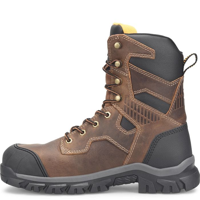 Carolina Men's Falcon Dark Tan Waterproof Steel Toe Work Boots CA3592 - Image 3