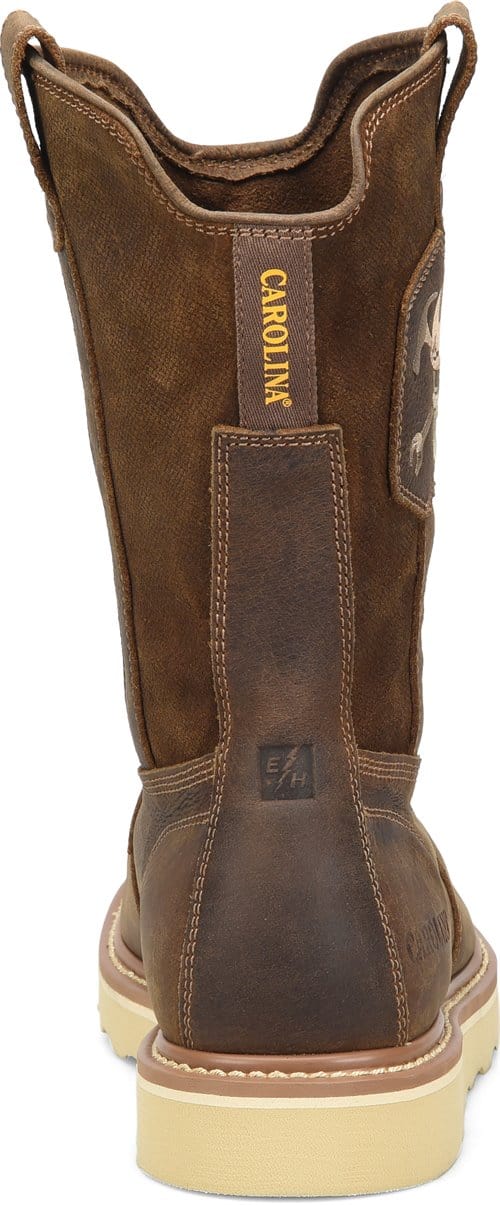Carolina Men's Flatiron Ranch Wellington 10" Moc Toe Work Boots CA7044 - Image 3