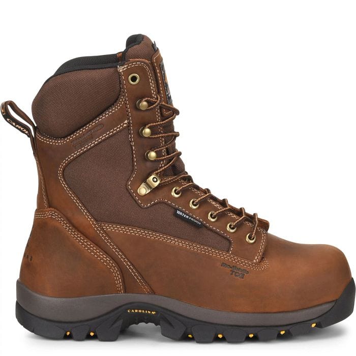 Carolina Men's Forrest Dark Brown Insulated Waterproof Composite Toe Work Boots CA4515 - Image 2