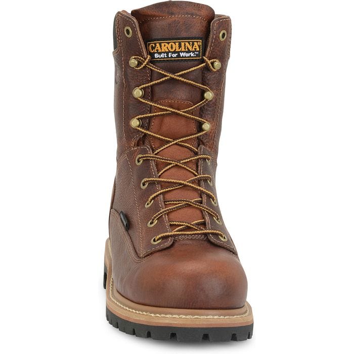 Carolina Men's Grind Brown Waterproof Composite Toe Work Boots CA5529 - Image 5