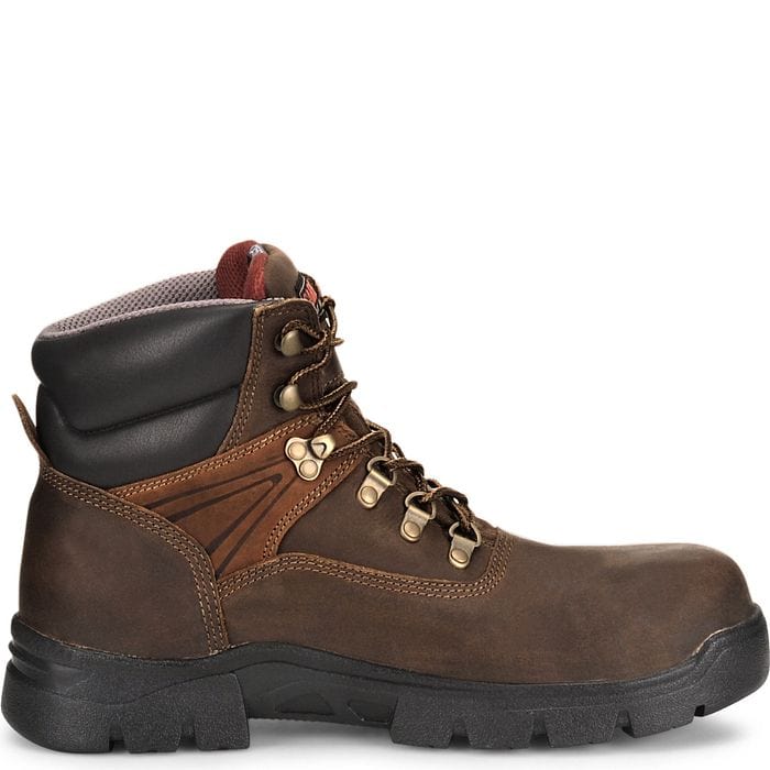 Carolina Men's Hook Dark Brown Waterproof Composite Toe Work Boots CA5537 - Image 2