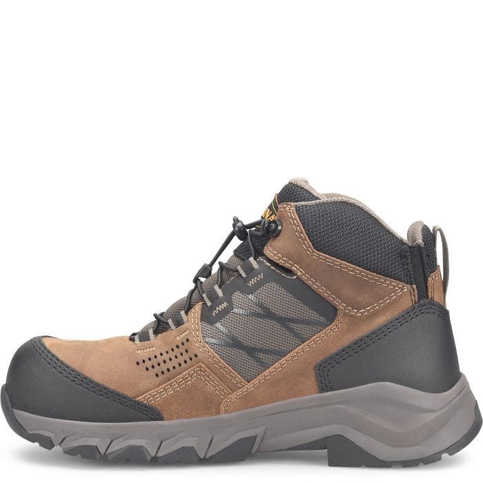 Carolina Men's Ironhide Brown EZ Entry Waterproof Composite Toe Hiker Boots CA5553 - Image 3