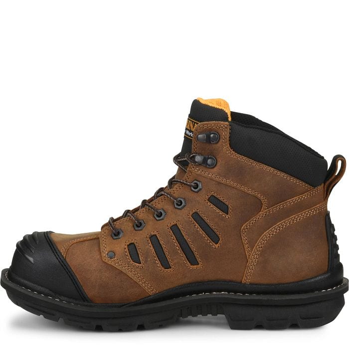 Carolina Men's Kauri Dark Brown Waterproof Composite Toe Work Boots CA4557 - Image 3