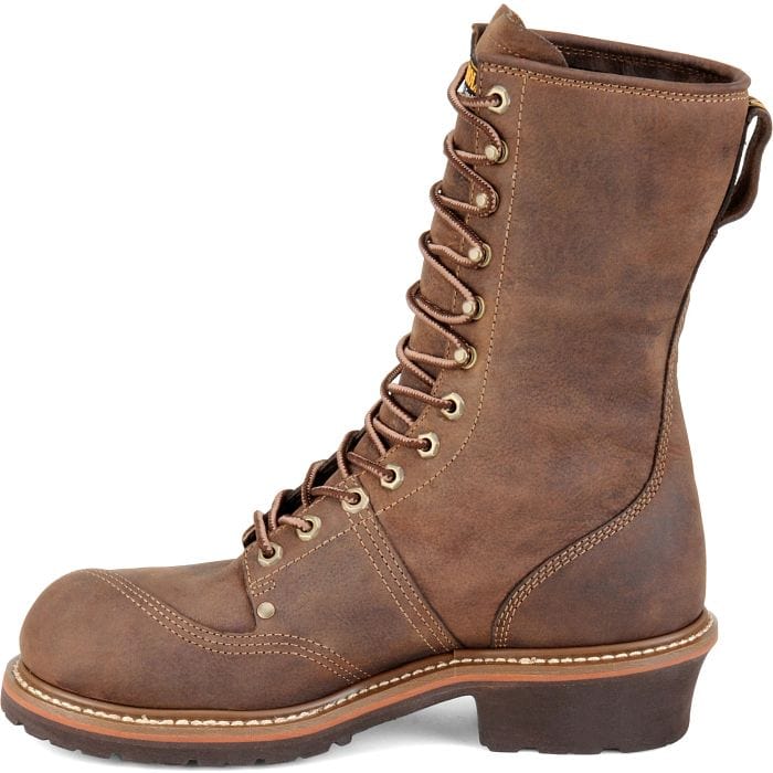 Carolina Men's Linesman Brown Waterproof Composite Toe Work Boots CA1904 - Image 3
