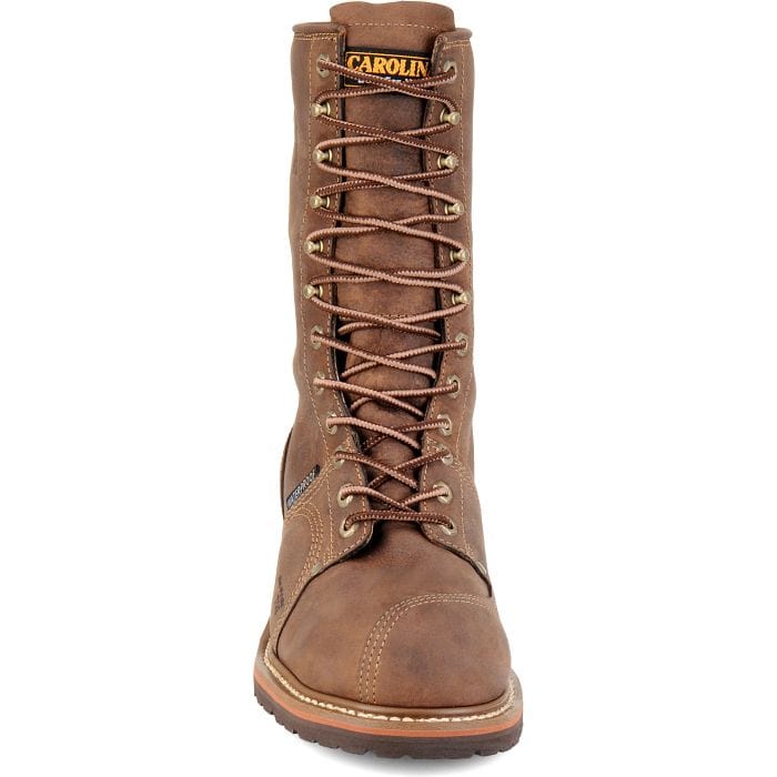 Carolina Men's Linesman Brown Waterproof Composite Toe Work Boots CA1904 - Image 5