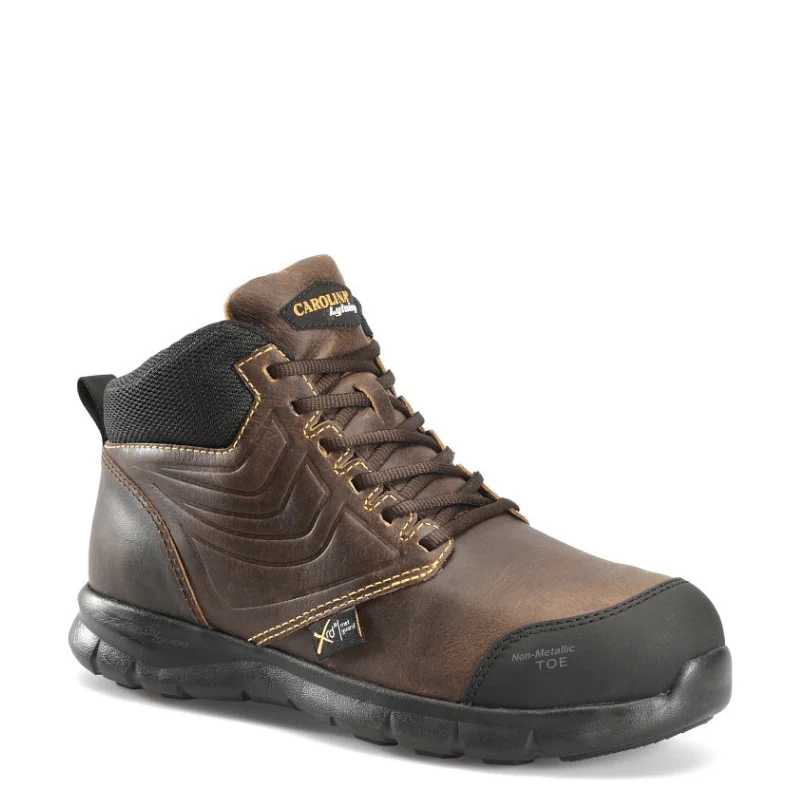 Carolina Men's Lytning Brown Composite Toe Work Shoes CA1907