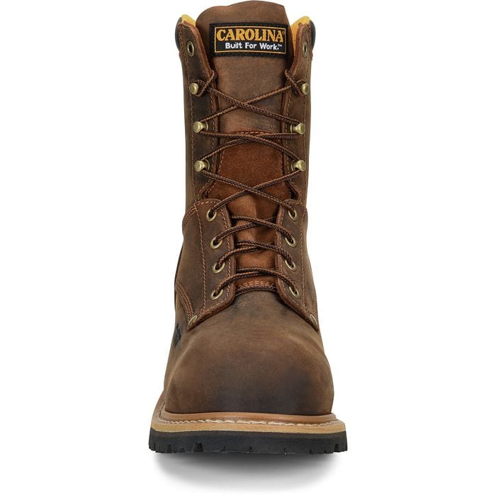Carolina Men's Poplar Brown Composite Toe Logger Boots CA9853 - Image 5