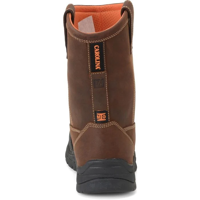 Carolina Men's Ranch Wellington Well X Dark Brown Metguard Composite Toe Work Boots CA4582 - Image 6