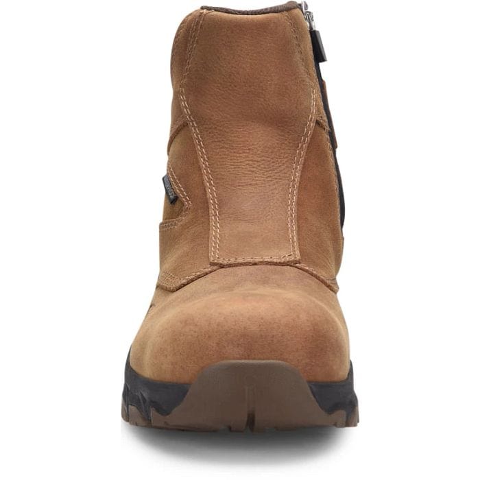 Carolina Men's Subframe Brown Side Zipper Waterproof Composite Toe Work Boots CA5550 - Image 5